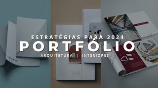 Como fazer Portfólio de Arquitetura e Interiores em 2024 ATUALIZADO [upl. by Asina]