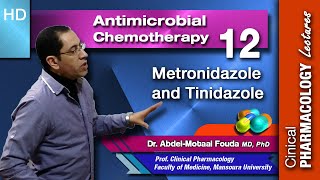 Antimicrobial Chemotherapy Ar Lecture 12 Metronidazole [upl. by Kippy153]