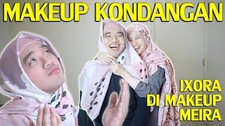 IXORA DI MAKEUP MEIRA BUAT KONDANGAN [upl. by Dennard]