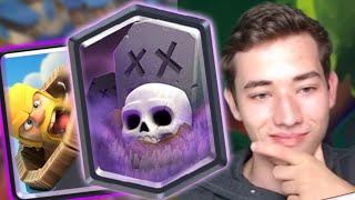 Neues FRIEDHOF Deck  Starke Verteidigung mit Barbarenfass  Clash Royale deutsch [upl. by Eerdua250]