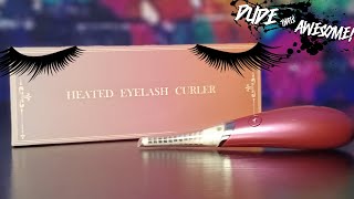 Heated Eyelash Curler  Unboxing amp Review [upl. by Ahsercul]