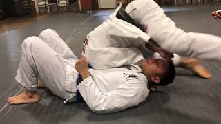 Lapel north south choke Jiu Jitsu [upl. by Hezekiah676]