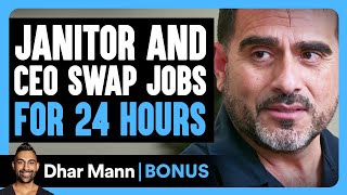 JANITOR And CEO SWAPS JOB For 24 Hours  Dhar Mann Bonus [upl. by Avelin537]