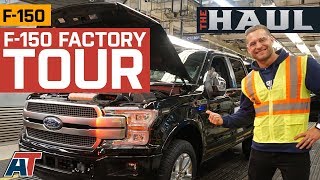 F150 Factory Tour  How Ford Builds An F150 Every 53 Seconds  The Haul [upl. by Burhans]