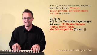 Gerald Lindinger Der Lagerboogie  C  schnell [upl. by Rovelli]