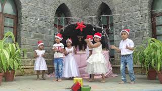 CHRISTMAS SPECIAL  DANCE COVER  GABRIYELINTE DARSHANA K G KIDS [upl. by Anihs740]