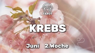 Krebs♋ KW 24 10Juni  16Juni 24  Belebende jugentliche Energie  Tarot Horoskop Orakel Zukunft [upl. by Devona]