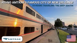 REVIEW  Amtrak  City of New Orleans  Chicago  New Orleans  Superliner Bedroom [upl. by Tlevesoor]