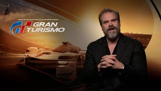 Archie Madekwe and David Harbour on Gran Turismo Based on a True Story  Cineplex [upl. by Bidle]