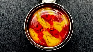 Making FusedGlass Jewelry Pendants the Easy Way In a Mold with Gorgeous Murrini [upl. by Manley]