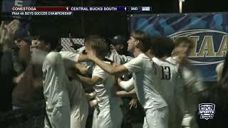 2023 PIAA Soccer Championships Highlights  Conestoga Ties the Game [upl. by Sadnalor999]