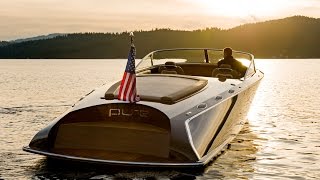 Custom Wood Boats Coeur 340 Pure [upl. by Lefkowitz]