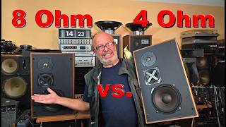 COMPARISON  8 Ohm vs 4 Ohm Speaker Box  Sound Difference  TESLA ARS 1038 vs TESLA ARS 1034 [upl. by Ayila]