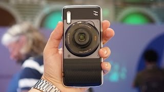 Hasselblad True Zoom MotoMod HandsOn Hello Optical Zoom  Pocketnow [upl. by Leuqer]