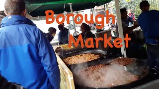 London street food  Halal options in Borough Market Southwark [upl. by Higginbotham]