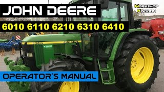 JOHN DEERE 6010 6110 6210 6310 6410 Operators Manual  How to DOWNLOAD the PDF in ENGLISH [upl. by Nylahsoj41]