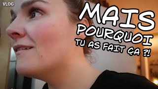 VLOG  Mais POURQUOI tu as fait ça  😱😱 [upl. by Dorkas]