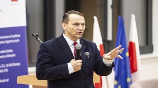 Przyszłość małego ruchu granicznego między Polską a Rosją analizy i opinie Sikorskiego [upl. by Kline]