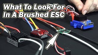 Selecting A Brushed Speed Controller  ESC Terms to Know amp Features To Look For  Holmes Hobbies [upl. by Khajeh]