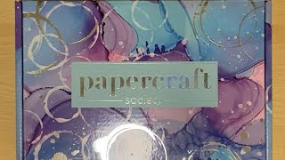 Unboxing Papercraft Society Box 55  Pretty Gets Gritty CraftStashcoukTV [upl. by Anthiathia]