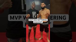 MVP WAS BEATING UP KHAMZAT IN SPARRING  CAOLAN LOUGHRAN [upl. by Elimaj]