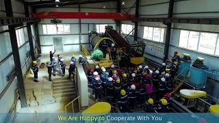 Gobishoo COLtd Fluorite Processing Plants​ [upl. by Jorey]