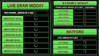 🔴 LIVE DRAW KENTUCKY MIDDAY  LIVE DRAW NEW YORK MID  LIVE DRAW FLORIDAMID MALAM INI [upl. by Hoxsie]