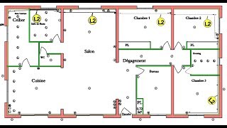 PLAN INSTALLATION ELECTRIQUE COMMENT FAIRE [upl. by Nylram505]