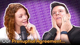 Linz amp Phil DeFranco Reveal Their Prenup Story [upl. by Nosiddam829]