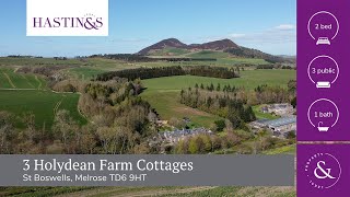 3 Holydean Farm Cottages St Boswells Melrose TD6 9HT  Video Tour [upl. by Constant420]