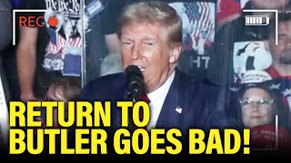 Trump Speech in BUTLER is BIGGEST DISASTER Yet [upl. by Wanyen]