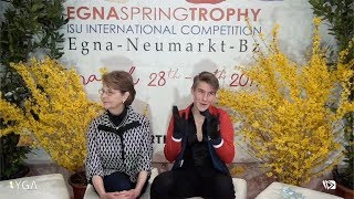 🥈 15146 Andrew TORGASHEV USA  Egna Spring Trophy Senior Men  Free Skating  March 31 2019 [upl. by Ailb]