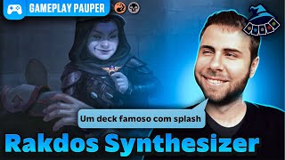 GAMEPLAY PAUPER Rakdos Synthesizer [upl. by Annavaj]