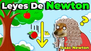 LAS LEYES DE NEWTON EXPLICADO CON CHEEMS [upl. by Nae901]