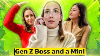 Gen Z Boss and a Mini Yes this is being discussed [upl. by Phedra]