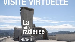 Visite virtuelle  la cité radieuse de Marseille [upl. by Girhiny]