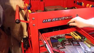 Harbor Freight US General Tool Box Hack [upl. by Shantha]