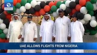 UAE Allows Flights From Nigeria Ghana Gets €825 Million Grant  Business Incorporated [upl. by Aisak]