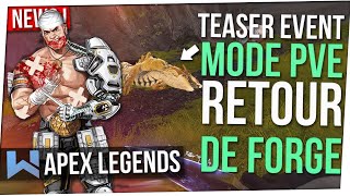 News Apex  Teaser Event Bloodhound Retour de Forge Mode PVE [upl. by Atinit]