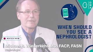 When Should You See a Nephrologist [upl. by Nitsej]