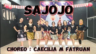 Sajojo Line Dance  Choreo by Caecilia M Fatruan INA GloriaDanceClubID [upl. by Akirea]