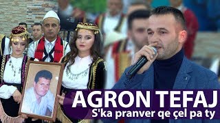 Agron TefajSka pranver qe çel pa ty  Video HD  Tv Kopliku [upl. by Agle]