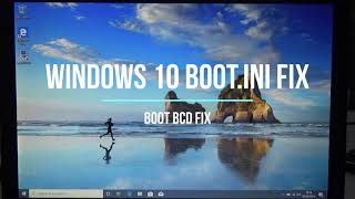 How to Rebuild BCD or Boot Configuration Data File in Windows 10 SOLVED [upl. by Aihtnyc]