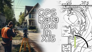 Total Station Tool For Longitude and Latitude GPS in Chief Architect X15 [upl. by Nitsirhc]