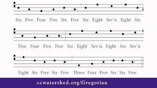 How to Read Gregorian Chant 7 [upl. by Aij477]