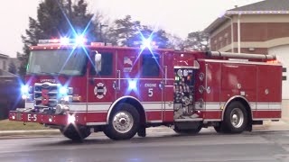 Lakewood Fire Department Engine 5 Responding 1924 [upl. by Iviv580]