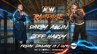 Darby Allin will face jeff Hardy tomorrow night on Rampage [upl. by Oyr416]