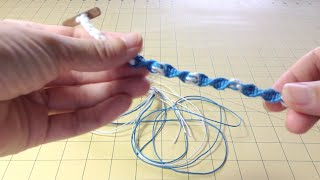 Tzitzit Tying Tutorial  Ashkenazi Tzitzit DNA Double Helix Design [upl. by Mages975]