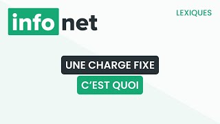 Une charge fixe cest quoi  définition aide lexique tuto explication [upl. by Spohr238]