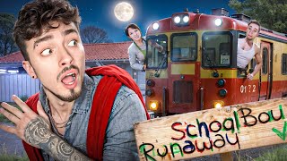 СБЕЖАЛ НА ПОЕЗДЕ ОТ ЗЛЫХ РОДИТЕЛЕЙ В SCHOOLBOY RUNAWAY В МАЙНКРАФТ [upl. by Anirtik528]